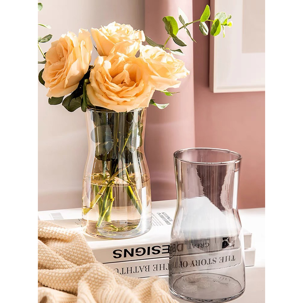 Lọ hoa thủy tinh Daisy - Phong cách bắc âu đơn giản