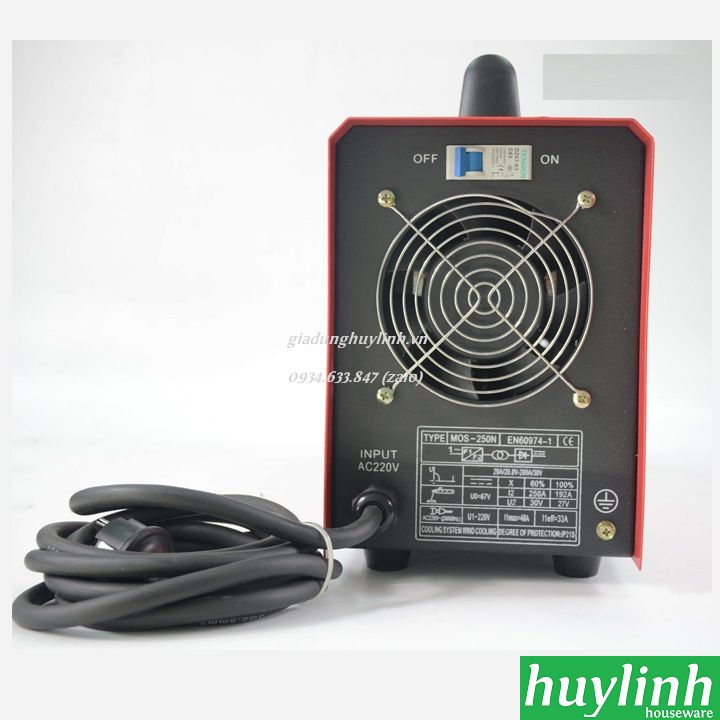 [HCM][Trả góp 0%] Máy hàn que điện tử Oshima MOS 250N