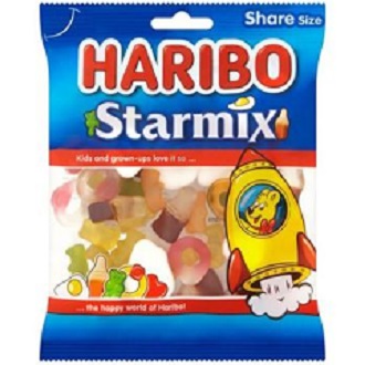 Kẹo dẻo Haribo Starmix 80g Combo 5 gói