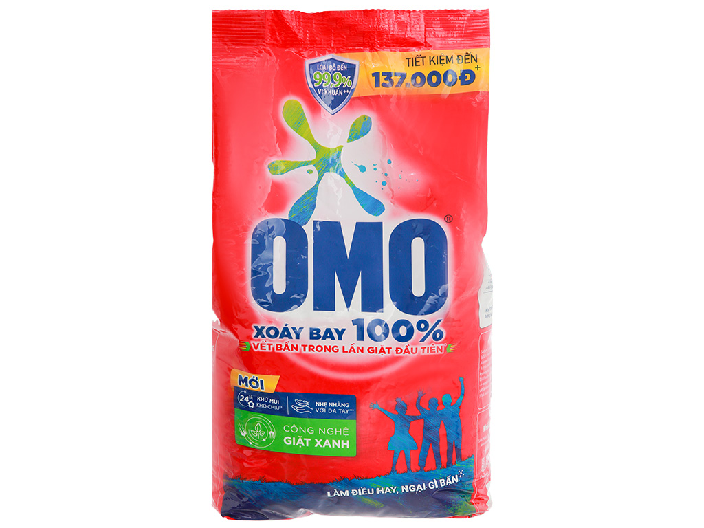 ( mẫu mới ) Bột Giặt Omo 5.7kg