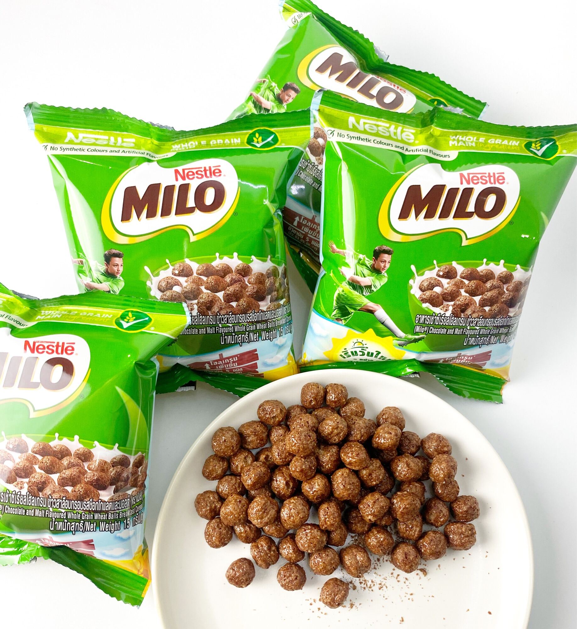 [Lốc 14 gói] Snack ngũ cốc ăn sáng Milo Nestle Thái Lan