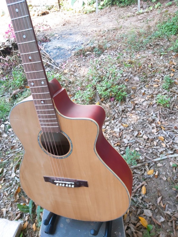 Đàn Guitar Acoustic TD-80KBD có ty chỉnh cong cần