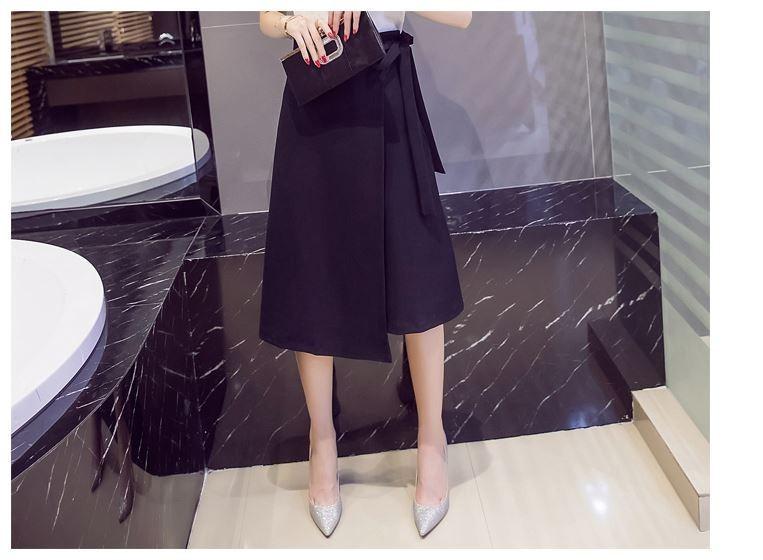[HCM]Chân váy chữ A thắt nơ