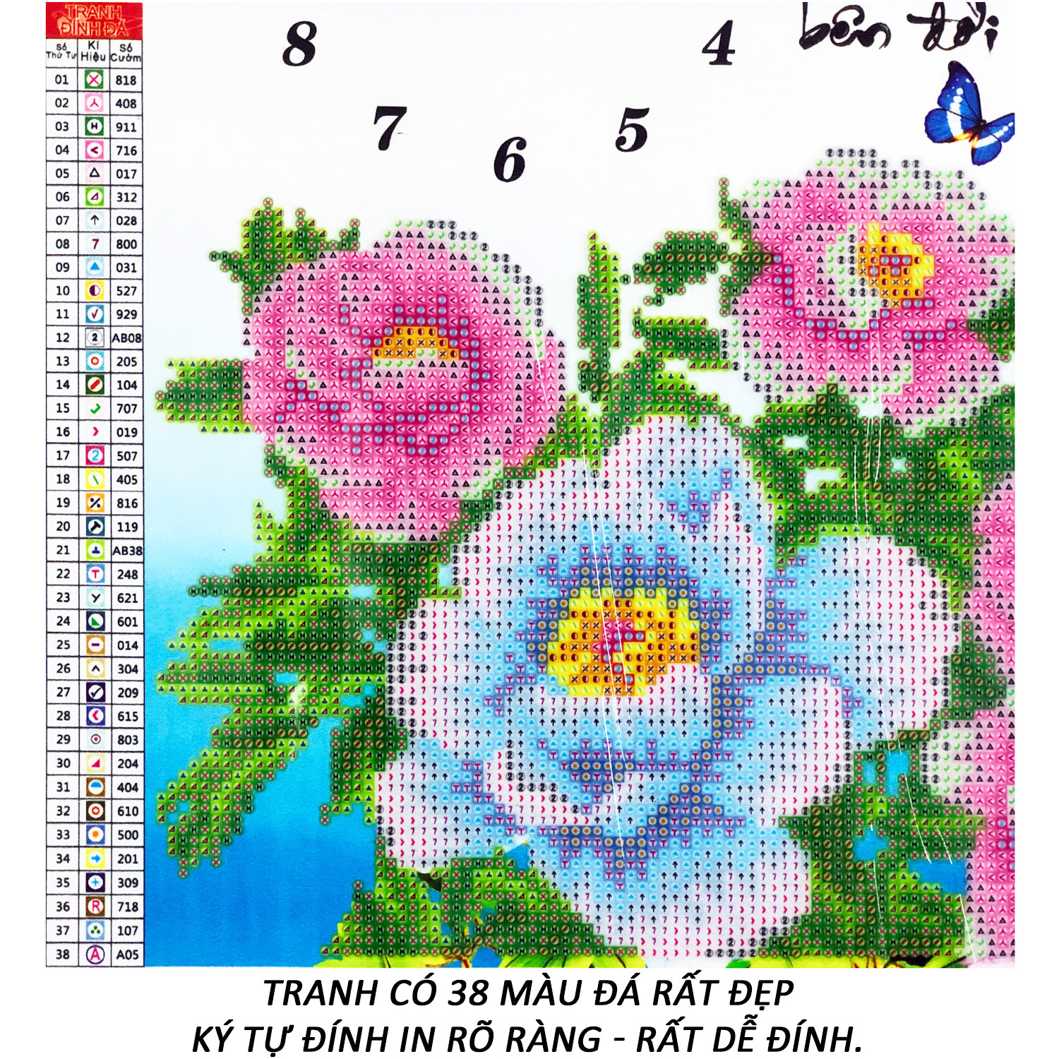Tranh Đính Đá 5D - Cha Mẹ Là Suối Nguồn Hạnh Phúc 26 (Kèm Quà Tặng) - Tranh Minh Hiền (TỰ ĐÍNH ĐÁ)