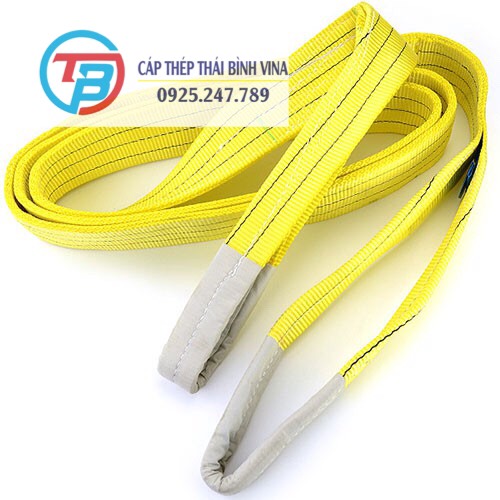 Dây bẹ cẩu hàng 3 tấn nhiều kích cỡ giá sỉ cáp thép thái bình vina