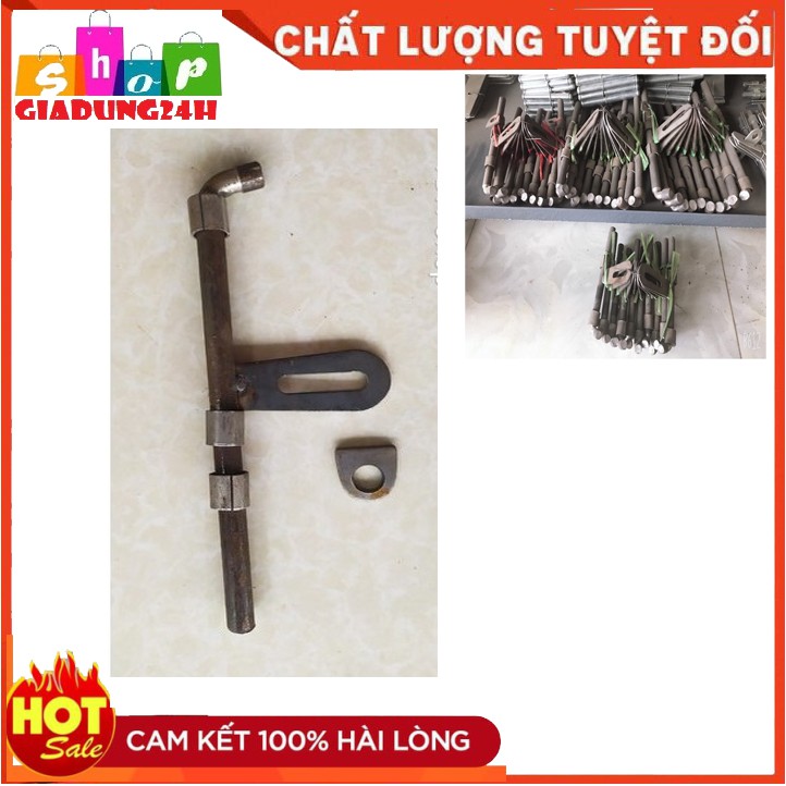 Then sắt chốt cửa - then cổng đen đủ các kích thước 12 - 14 - 16 - 18-giadung24h