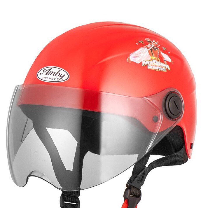 Mũ bảo hiểm cho bé Amby Helmet dạng nửa đầu size lớn cho bé từ 8-12 tuổi