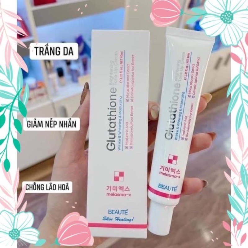 KEM DƯỠNG TRẮNG DA MELASMA-X GLUTATHIONE BRIGHTENING TONE UP CREAM 45ML