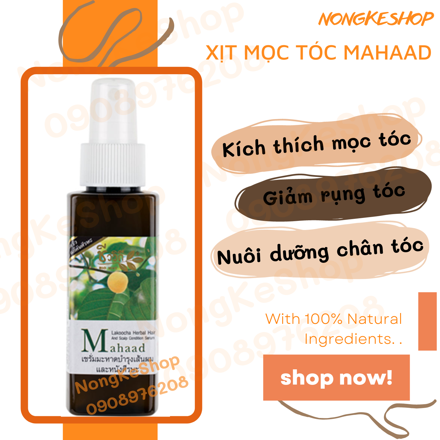 Xịt tóc Mahaad Thái Lan