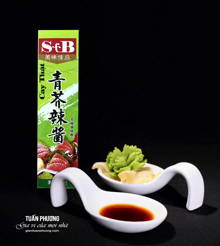 Mù Tạt Xanh SB 43g – Wasabi SB ( Tuýp )