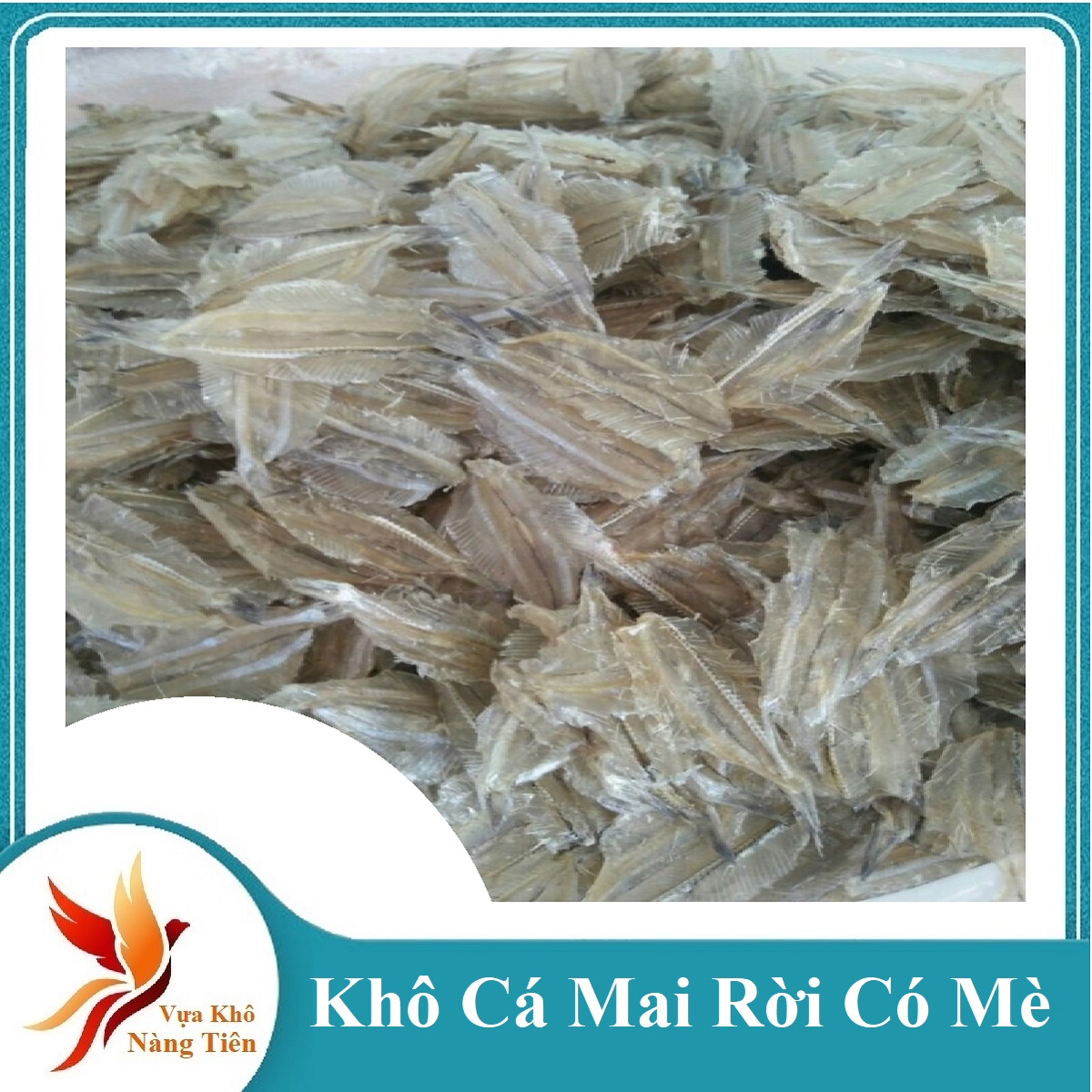 0.5 kg khô cá mai , phủ mè trắng tự nhiên
