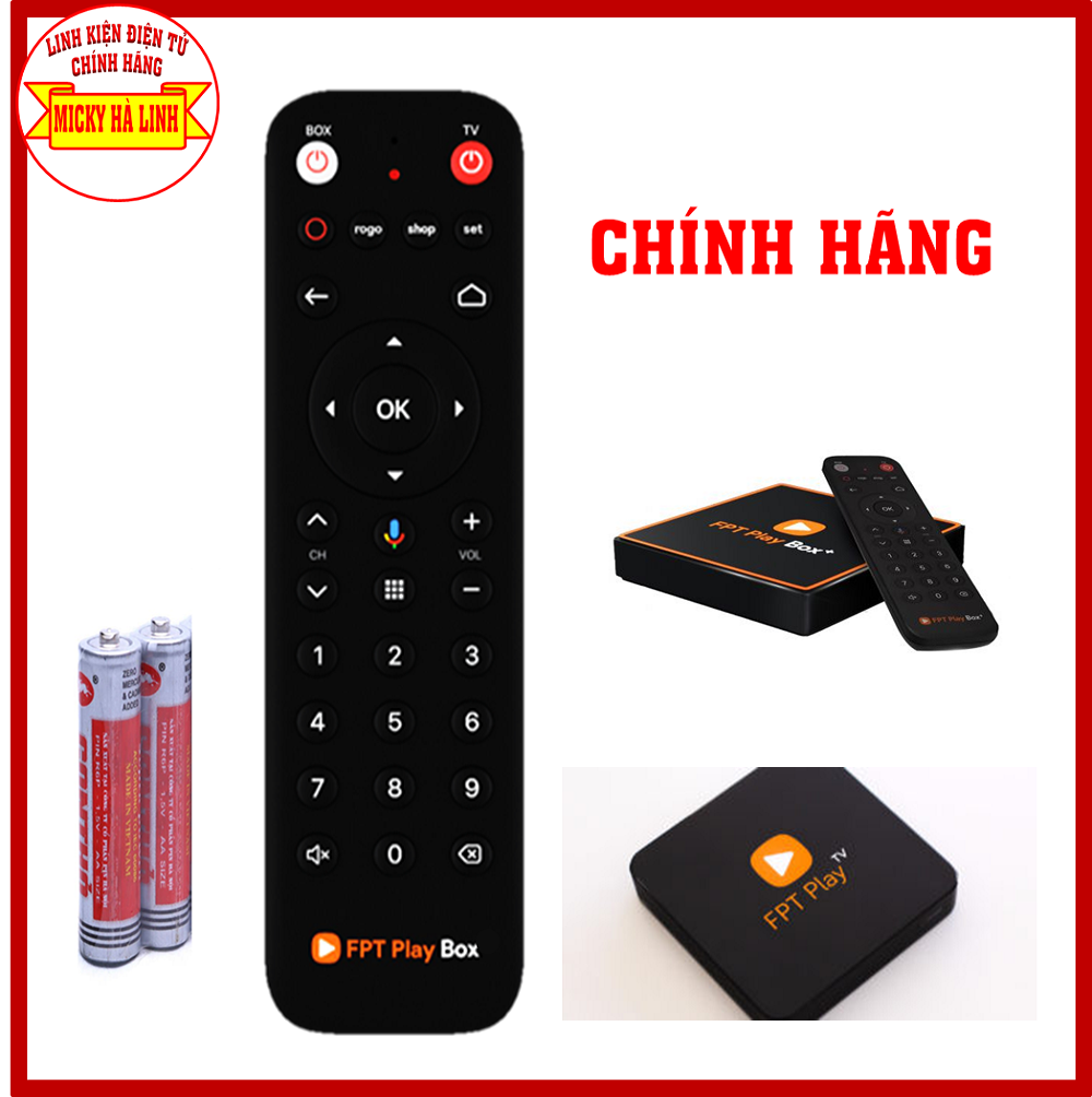 [HCM][Chính Hãng] Điều khiển giọng nói FPT-PLAY-BOX  Remote Voice FPT-PLAY-BOX