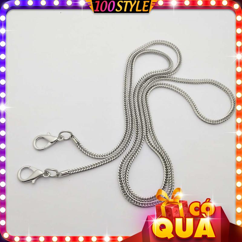 Bag strap shrimp hook chain letters v 4mm New-100style
