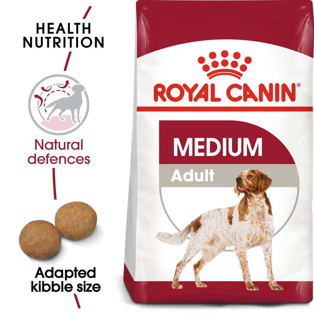 [10kg] Hạt Cho Chó Trưởng Thành Size Vừa Royal Canin Medium Adult