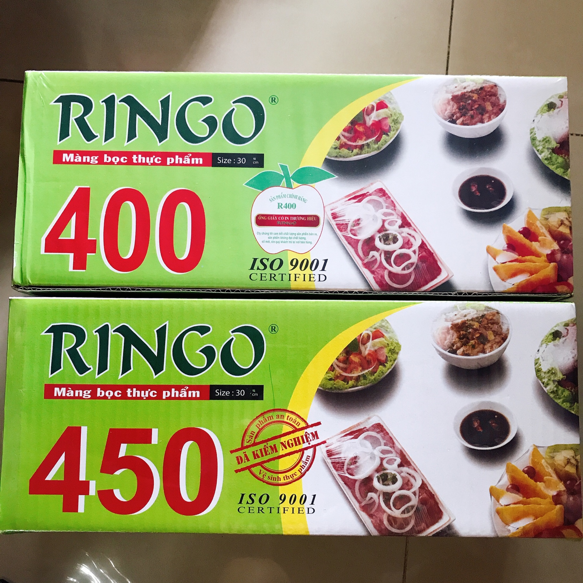 Màng bọc thực phẩm Ringo Xanh (30cm)