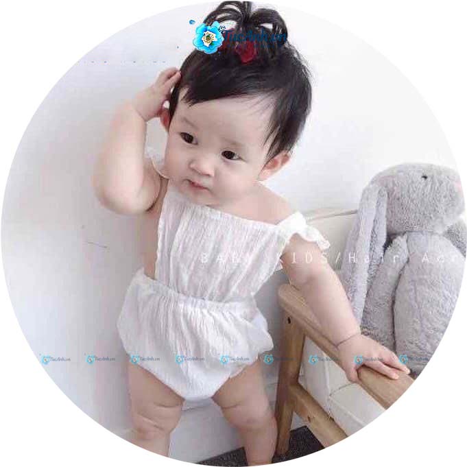 Kẹp Tóc Giả Cây Dừa Cho Bé Gái - TucAnh