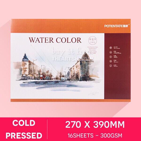 SỔ MÀU NƯỚC POTENTATE A5 ĐL 300G/M2