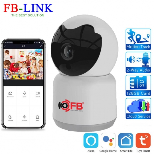Camera Wifi Robo FB-Link TY302 2.0MP (Phần Mềm Tuya)- LinDu Shop