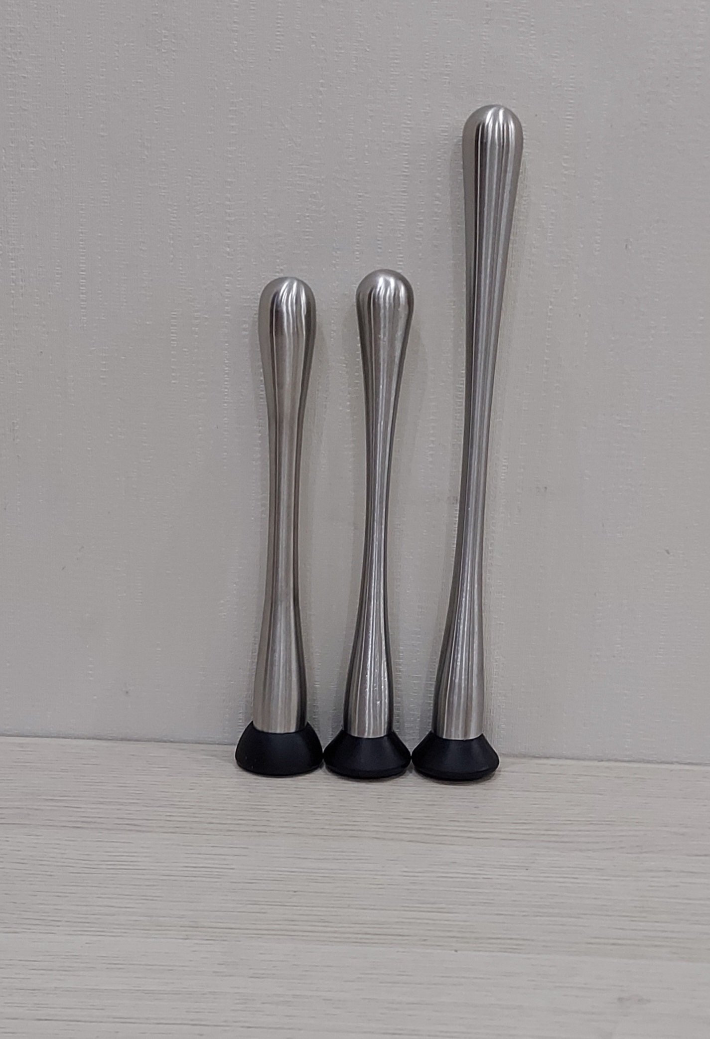 Chày dầm pha chế inox thân nhỏ 2 kích thước
