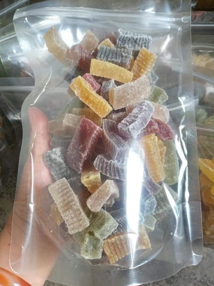 mứt rong sụn ngũ vị