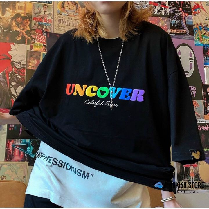 Áo Thun UNCOVER Basic COLORFULL Full Tag [ Cotton 100%]