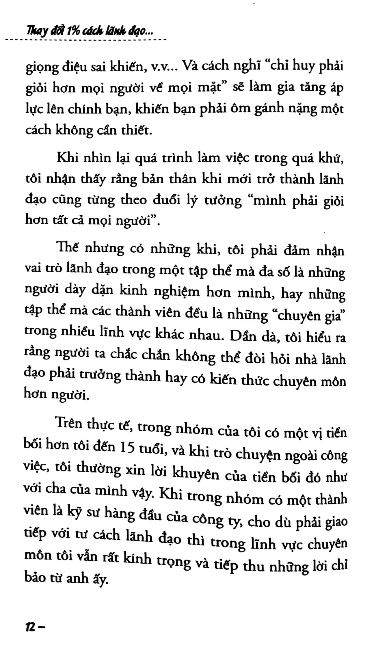 Sách Fahasa - Thay Đổi 1% Cách Lãnh Đạo - 99% Đạt Thành Công