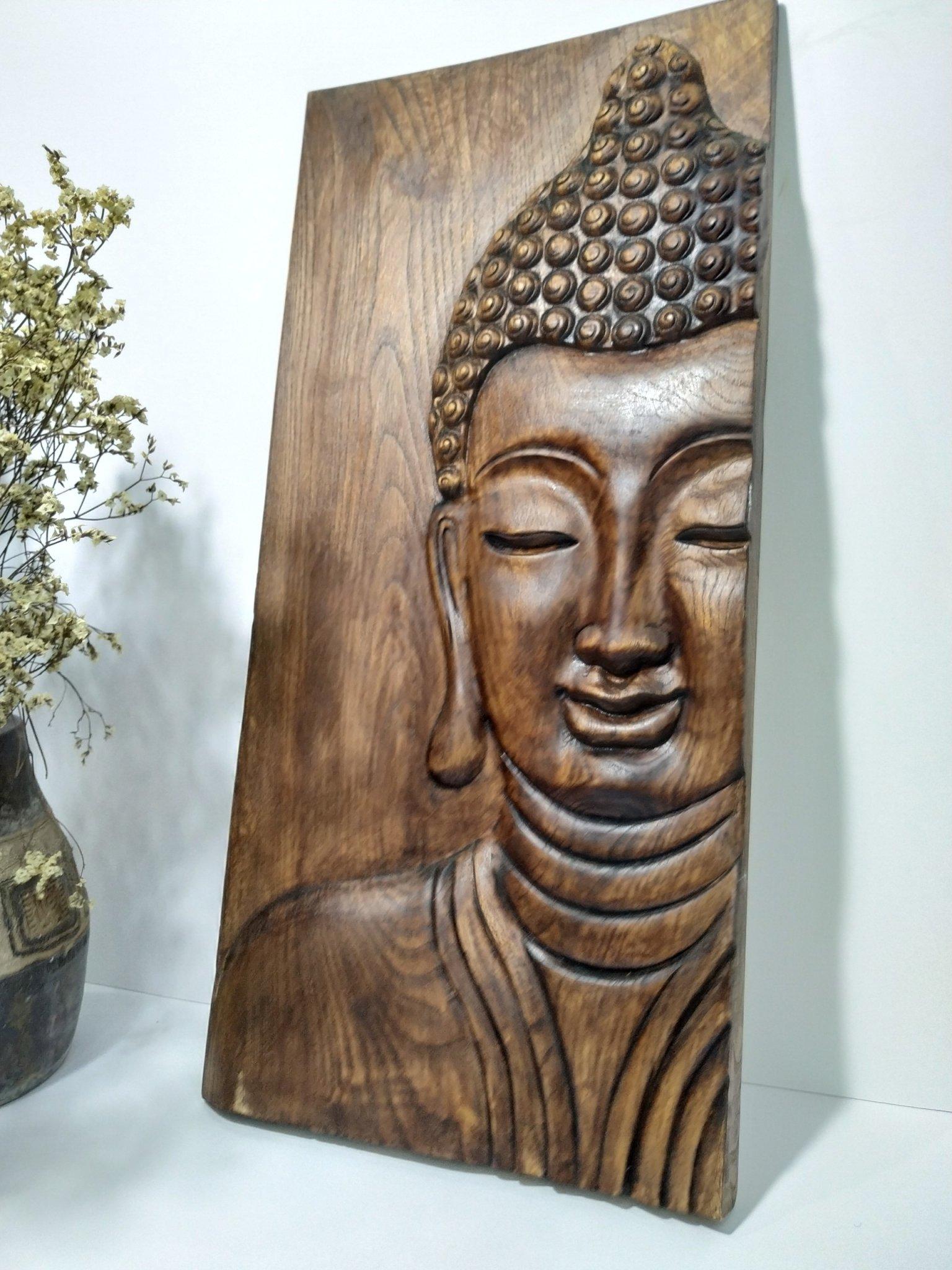 TRANH GỖ ĐỨC PHẬT GỖ TẦN BÌ