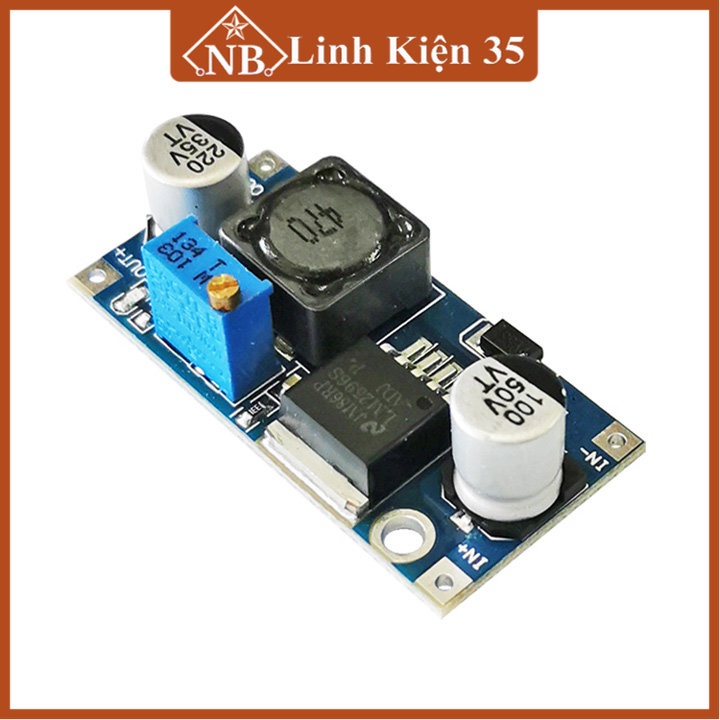 Mạch hạ áp Buck DC-DC LM2596 3A ( Vào 4-35VDC - Ra 1-30VDC )