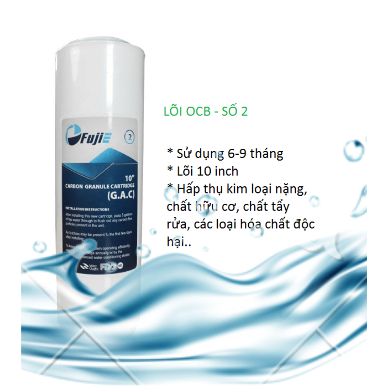 Bộ 3 lõi lọc RO FujiE số 1,2,3