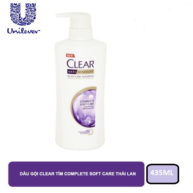 [HCM] Dầu gội clear Thái Lan  Mẫu Mới Chai 435ml/450ml/480ml