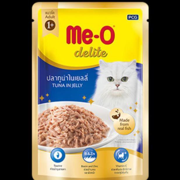 GV- Pate Me-o Delite (4 vị) Thức ăn mèo dạng sốt gói 70gr