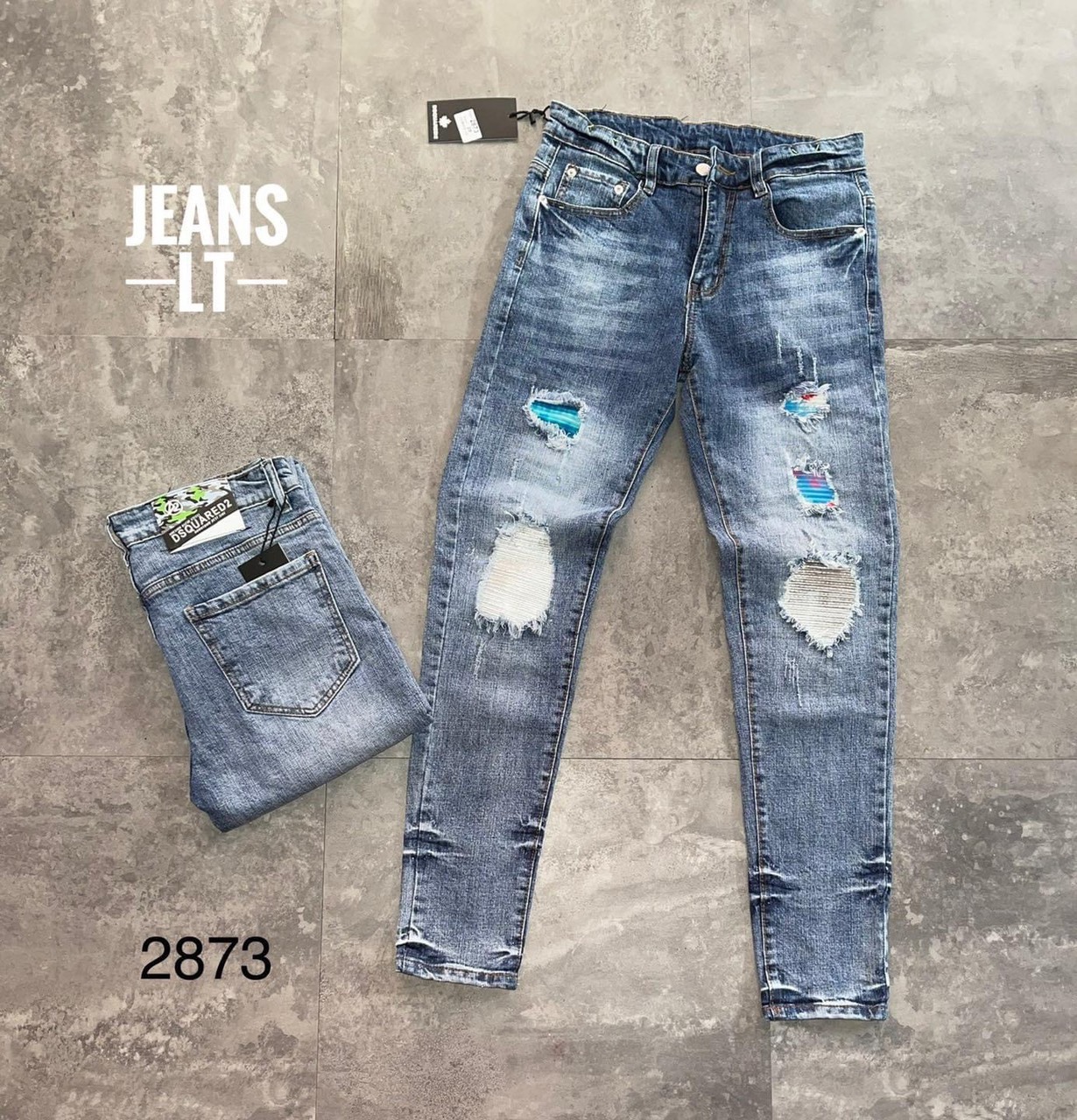 [Hoàn Tiền 15%] Quần jean nam rách cao cấp,full tem mác,chất liệu jean,co giãn tốt ,hàng chuẩn shop (ảnh thật shop chụp )thời trang DIỄM NHI SHOP KV77