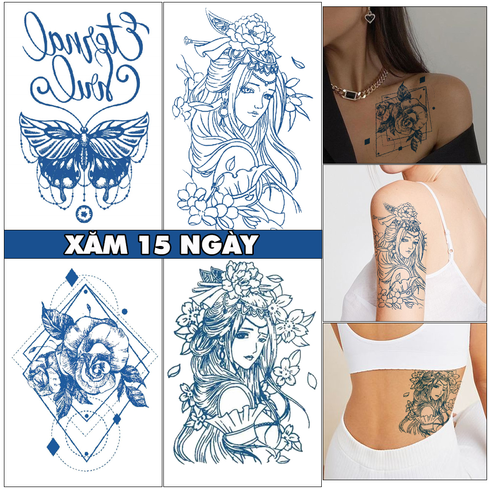 Mua Hình Xăm Dán Tattoo Nhịp Tim C'est Lavie TNSTATTOO01-1 | Tiki