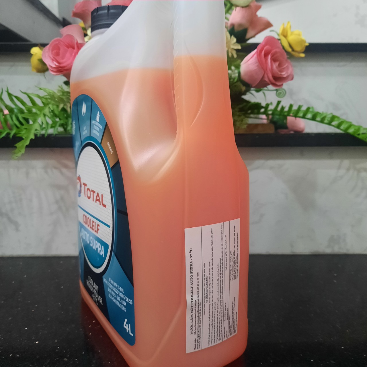 Nước làm mát COOLELF AUTO SUPRA -37°- Màu Cam