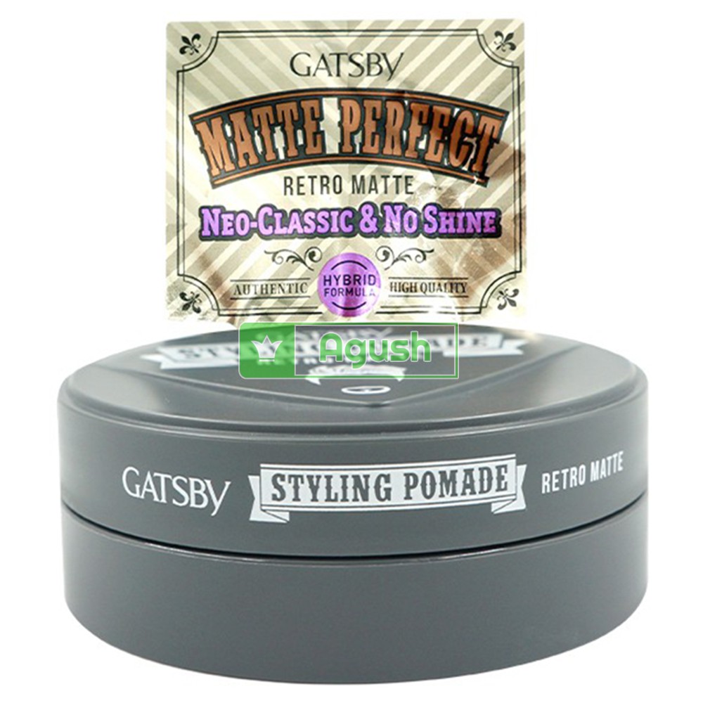 [Chính Hãng 100%] Sáp Vuốt Tóc Gatsby Styling Pomade 75g