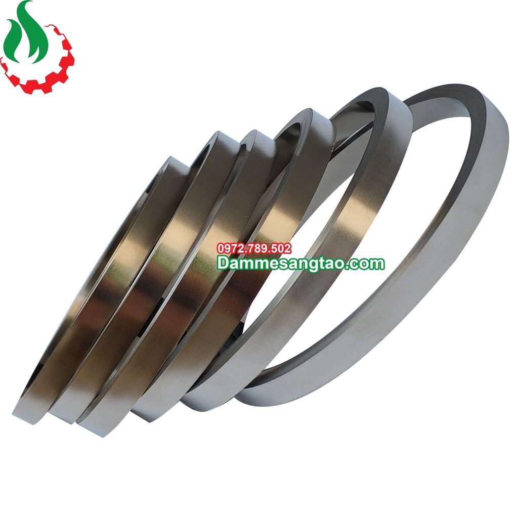 Kẽm hàn cell pin mạ niken dày 0.15mm, 0.2mm x 8mm