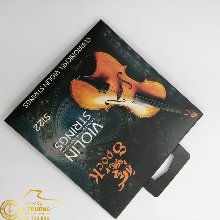 [HCM]BỘ DÂY ĐÀN VIOLIN Spock S122