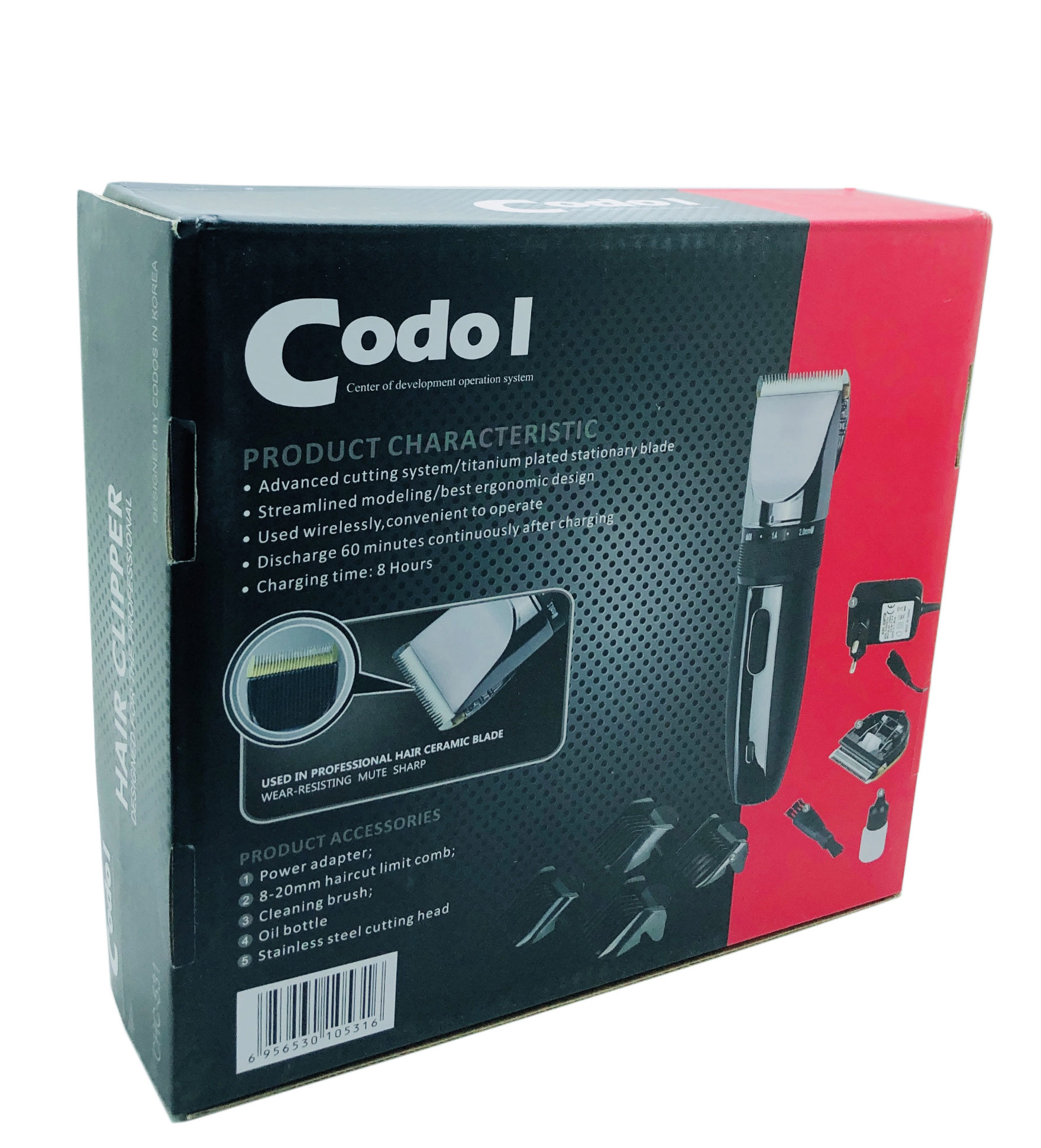 Tông Đơ Cắt Tóc Codol 531 Cao Cấp