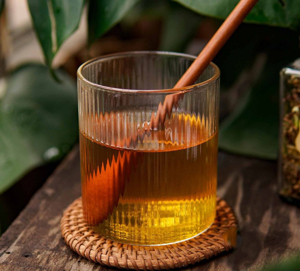 Trà sơn mật hồng sâm hảo hạng 100g