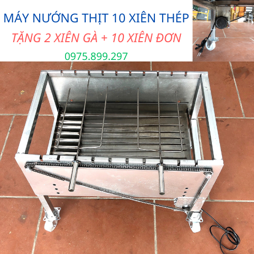 Máy Nướng Thịt 10 Xiên: Lựa Chọn Hoàn Hảo Cho Món Nướng Đậm Đà