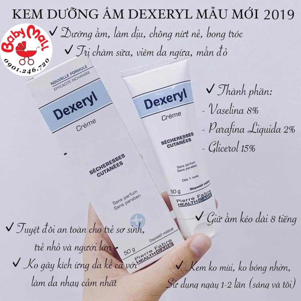 Kem nẻ Dexeryl bé Babymall.vn