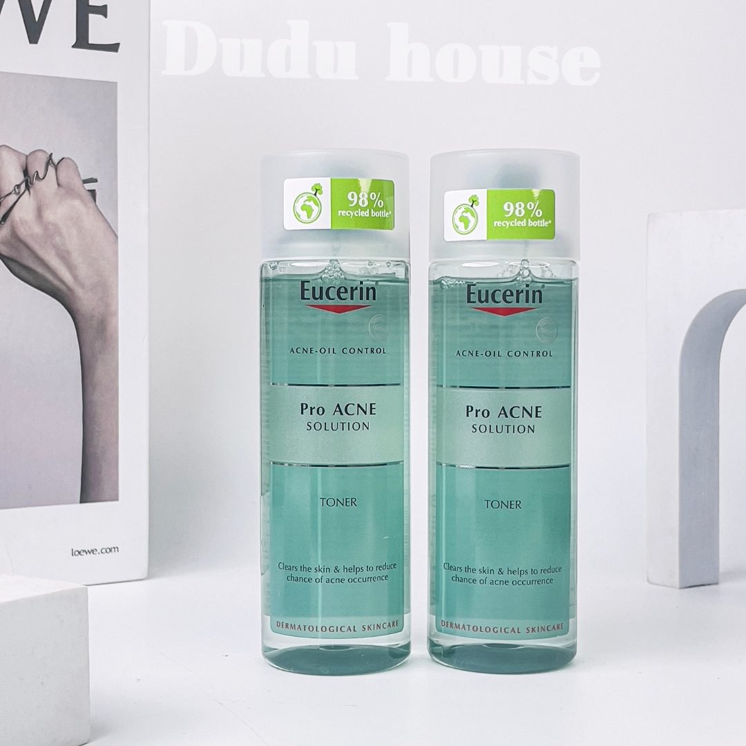 Nước Cân bằng Eucerin Pro Acne Solution Toner Dành Cho Da Dầu Mụn 200ml Duduhouse