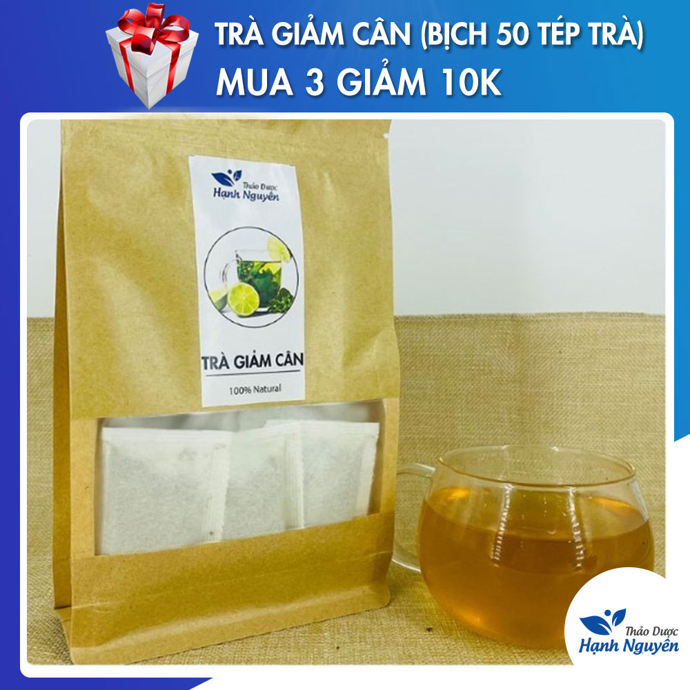 Trà Hỗ Trợ Gi.ảm C.ân (Nhuận tràng thanh lọc cơ thể) - Bịch 50 Túi Lọc