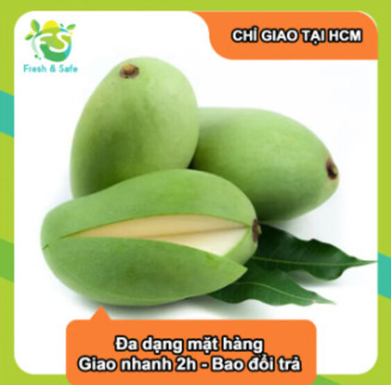 [Chỉ Giao HCM] Xoài Xanh Đài Loan - 1kg