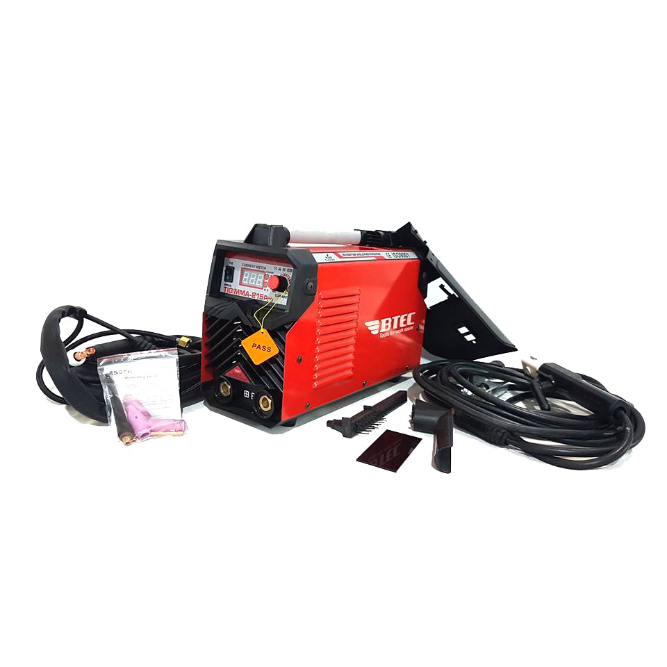 Máy hàn inverter Btec TIG/MMA 215 Pro