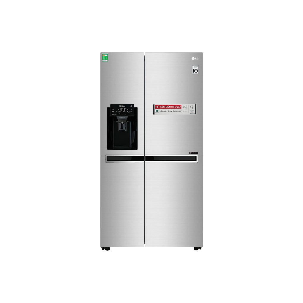 [Trả góp 0%]Tủ Lạnh Side-by-Side LG Inverter 601 Lít GR-D247JDS