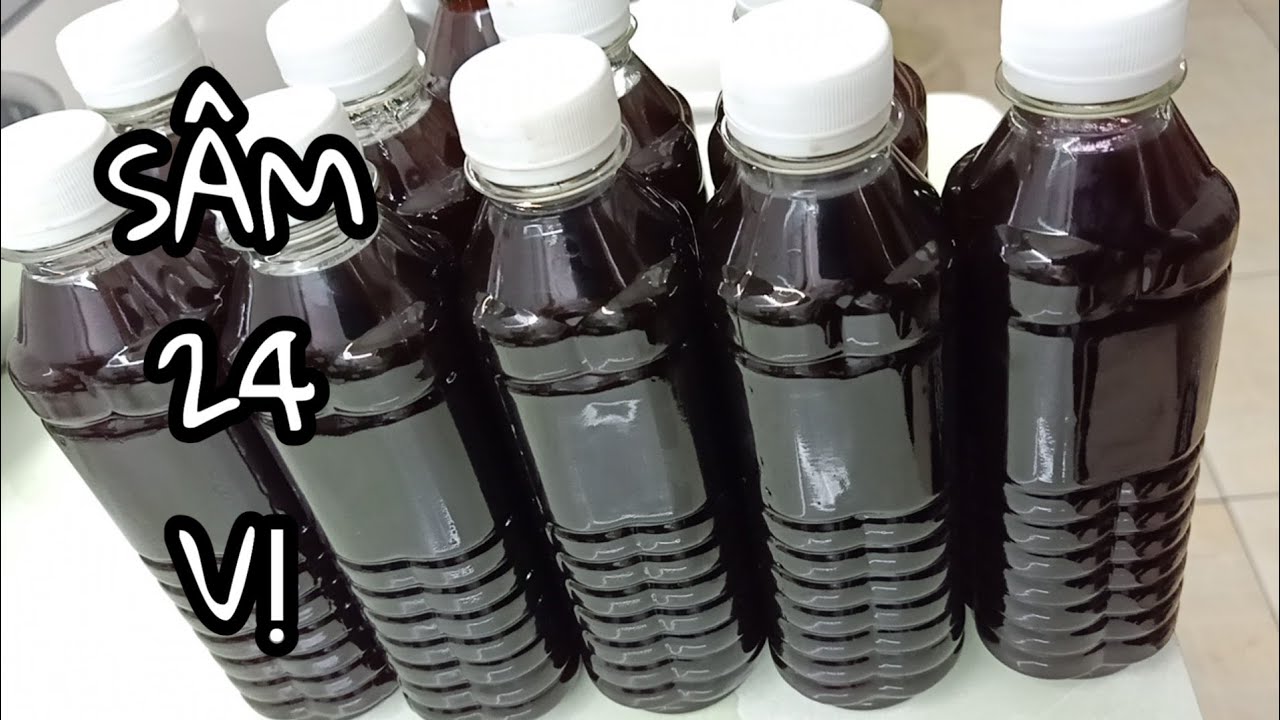 [HCM]Combo nguyên liệu Sâm Mát 24 Vị