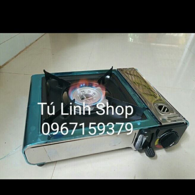 Bếp gas mini du lịch inox mới 100%