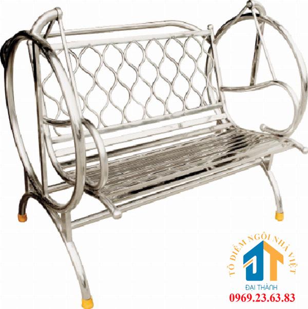 Xích đu mini inox kiếu đan lưới