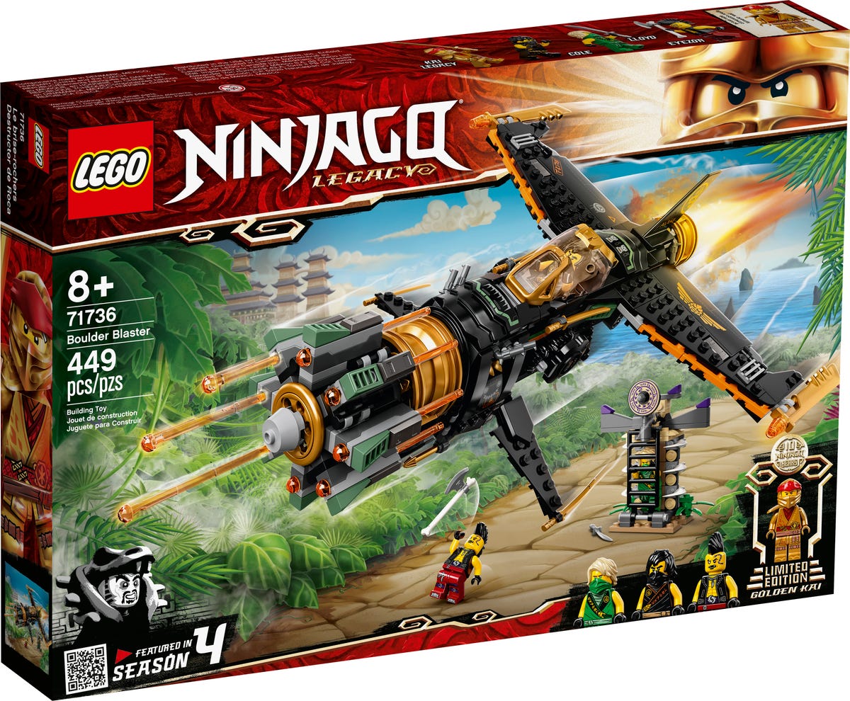[BRICK4U] LEGO NINJAGO - 71736 - BOULDER BLASTER